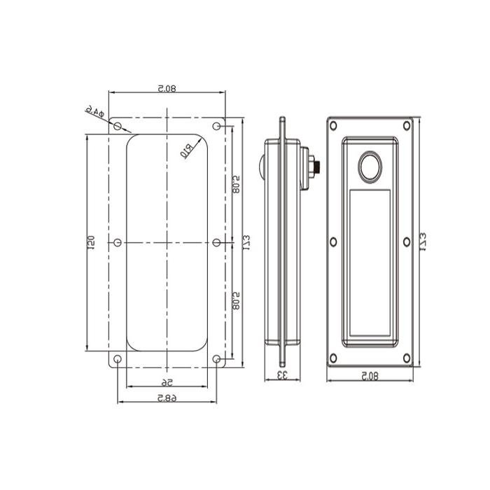 Stripping type cable threading board, kit (including CM module), KML 10/4, 100401